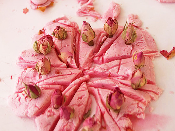 Rose Playdough Recipe. Make your next homemade batch of playdough extra special with a rose scent.