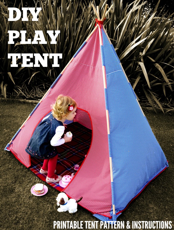 DIY Play Tent Pattern & Instructions