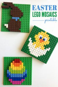 Easter Lego Mosaics Printable