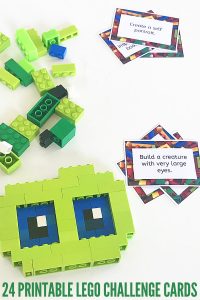 Printable Lego Challenge Cards for Kids