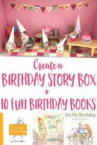 I Love Birthdays Story Box with 10 great birthday themed picture books
