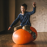 Sensory gifts for kids: Peanut ball