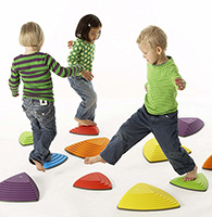 Sensory gifts for kids: Stepping stones for balance and body control
