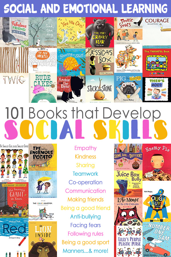 Books about friendship,communication and social skills
