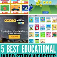 Best Educational Word Games Websites for School Age Kids