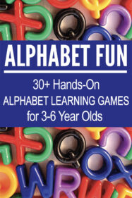 Hands On Alphabet Games for Preschoolers