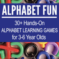 Hands On Alphabet Games for Preschoolers