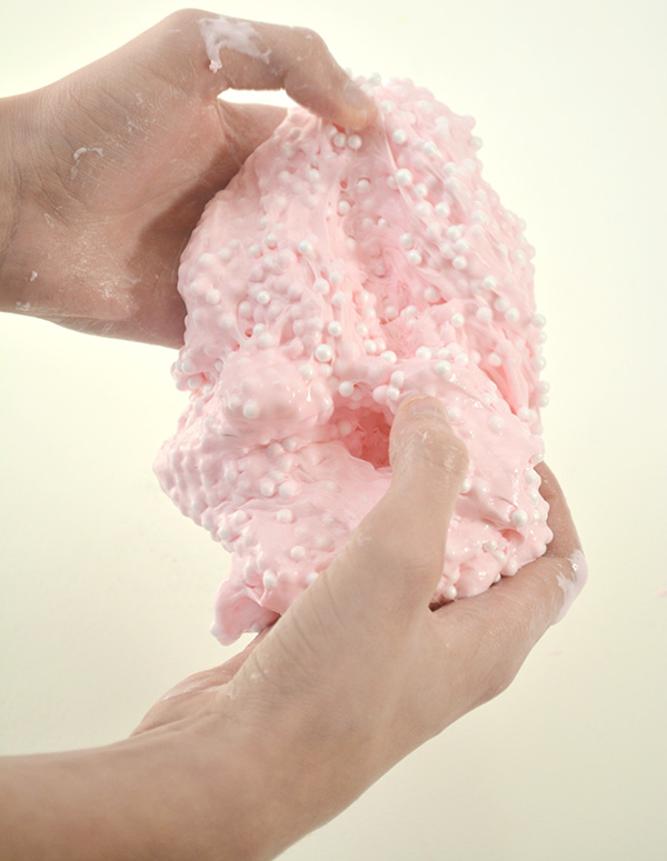 instructions for making fluffy floam slime