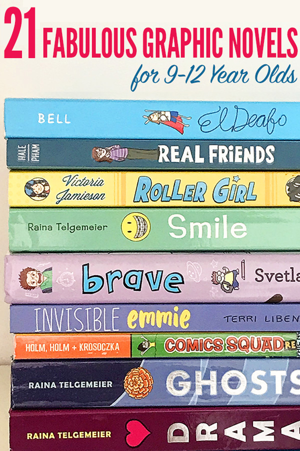Fabulous-Graphic-Novels-for-Tweens-or-Middle-Schoolers