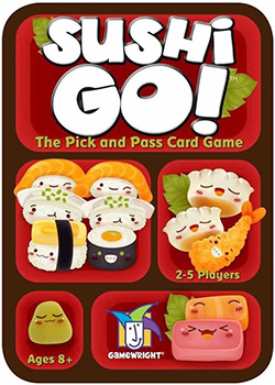Sushi Go family card game