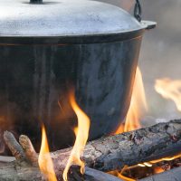 Easy family camping meals