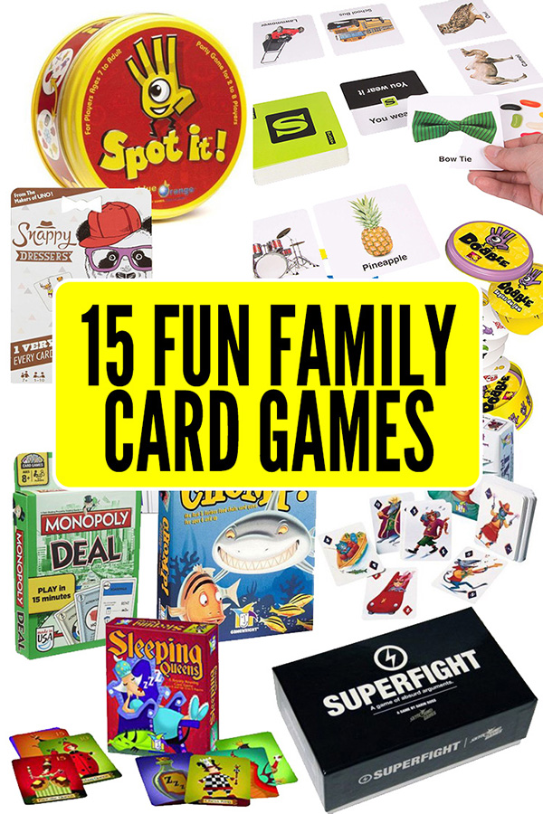 15 Fun Family Card Games