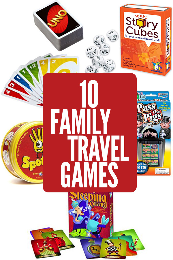 10 Family Travel Games. Pack these in your bag before you hit the road!