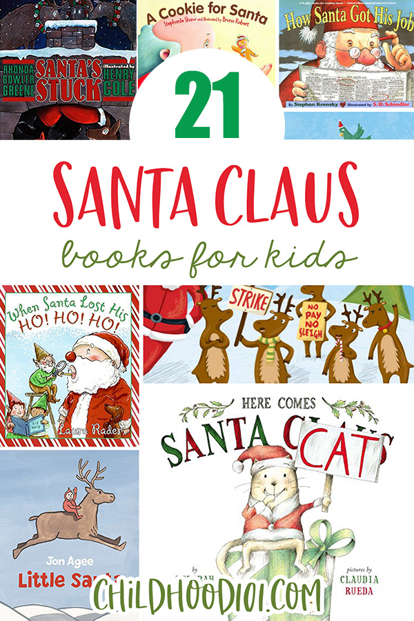 Santa Claus Christmas Picture Books for kids