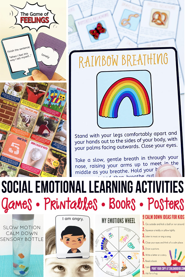 Social emotional learning resources for kids: Emotional literacy activities library