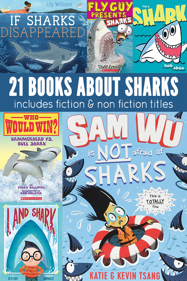 21 Kids Books About Sharks Including Fiction Non Fiction Titles