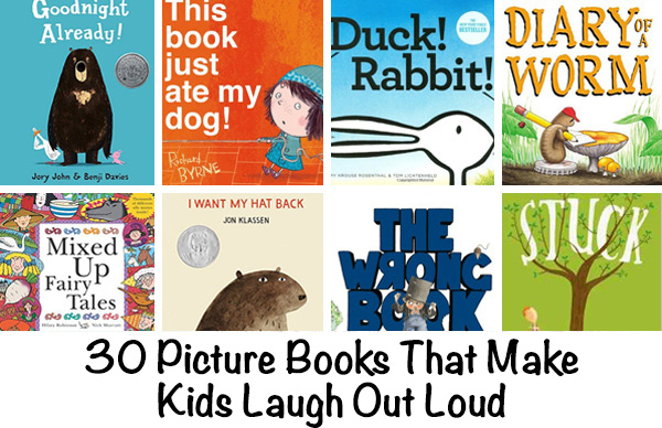 30 Funny Books for Kids