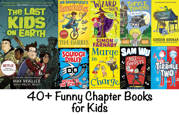 40 Funny Chapter Books for Kids
