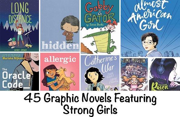 45 Graphic Novels for Girls