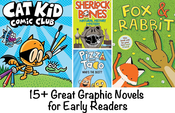Early reader graphic novels