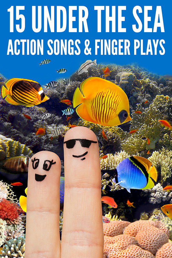 Under the sea action songs and finger plays