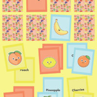 Fruit Memory Matching Concentration Game