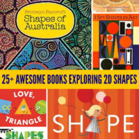 2D Shapes Books