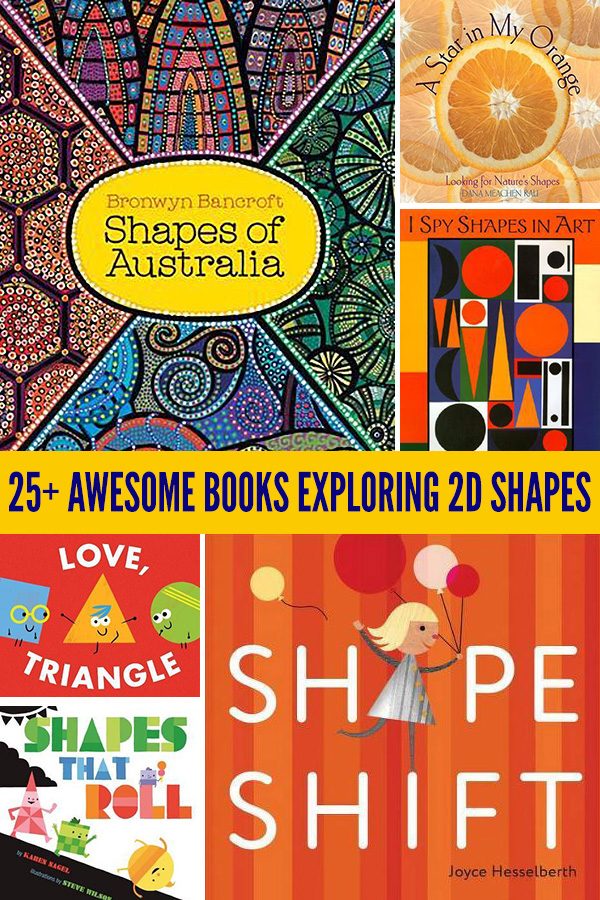 2D Shapes Books