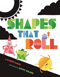Books about shapes: Shapes That Roll