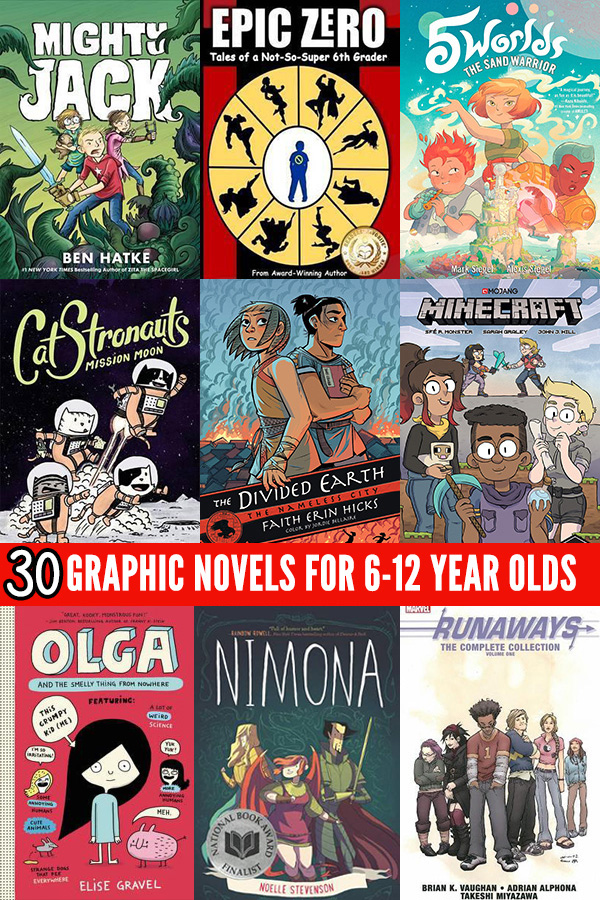 25-Graphic-Novels-for-6-12-Year-Olds