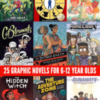 25 Graphic Novels for 6-12 Year Olds