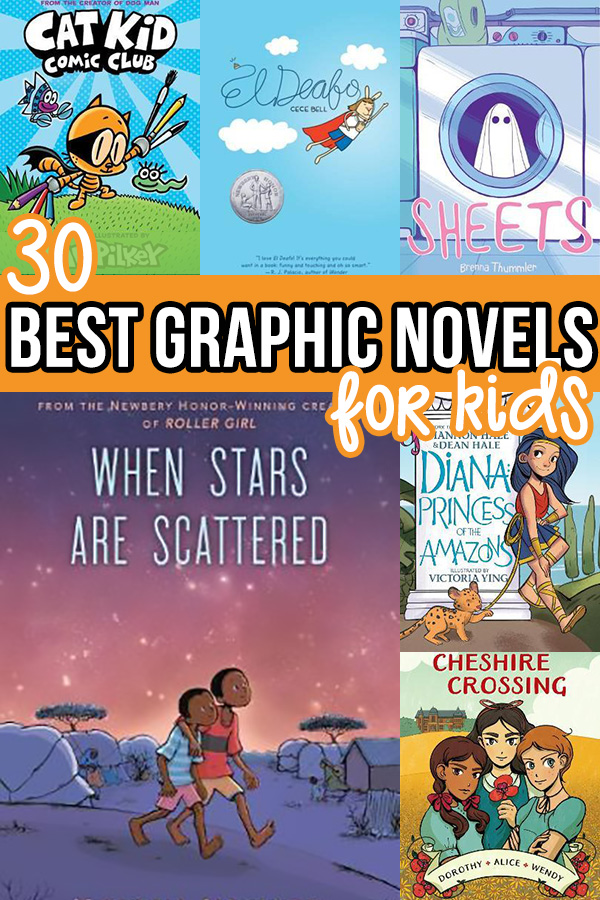 30 Best Graphic Novels for Kids Aged 6 to 12 Year Olds