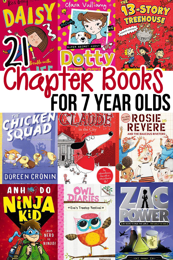 21 Best Chapter Books for 7 Year Olds