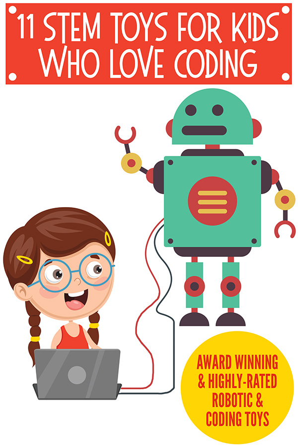 10 STEM Coding Toys for Kids Who Love to Code: Age 4-12 Years