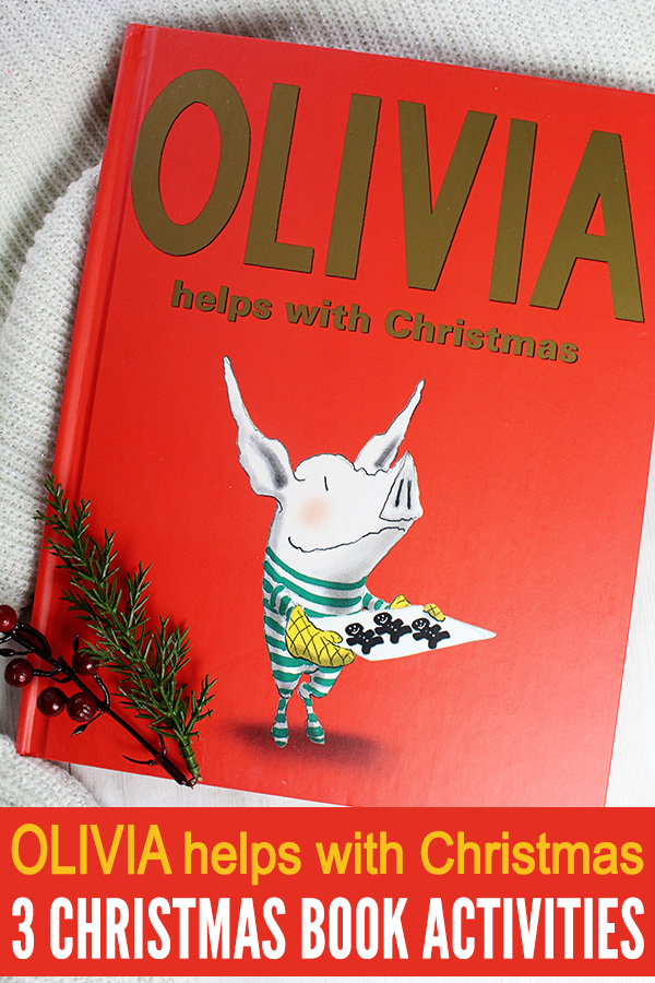 Olivia Helps with Christmas book activities and lesson plans