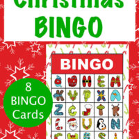 Christmas Alphabet Bingo Printable