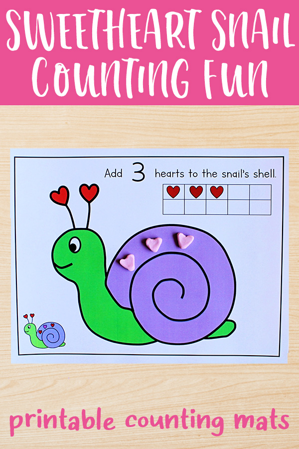 Free Printable Snail Counting Mats: Learn to Count 1-10