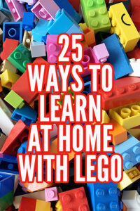 25 Ways to Learn at Home with Lego: Great for Elementary/Primary Grades
