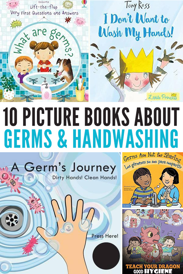 10 Books to Inspire Good Handwashing & Healthy Hygiene Habits