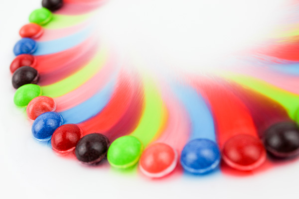Simple Science Ideas: Skittle science experiment
