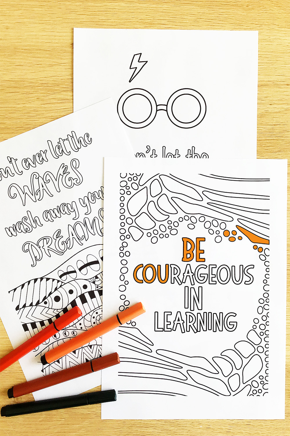 Feelings coloring pages