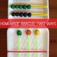 Homemade abacus tutorial with soroban