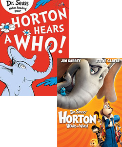 Horton Hears a Who movie and book