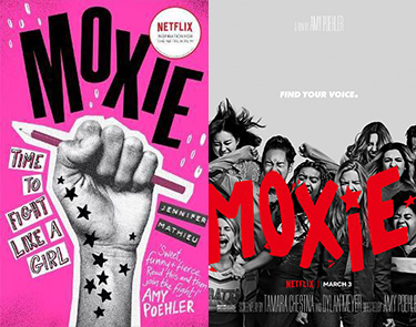 Moxie book and movie for teens