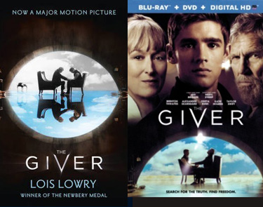 The Giver book and movie