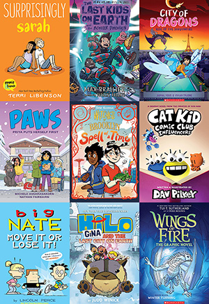 New graphic novels for tweens 2023