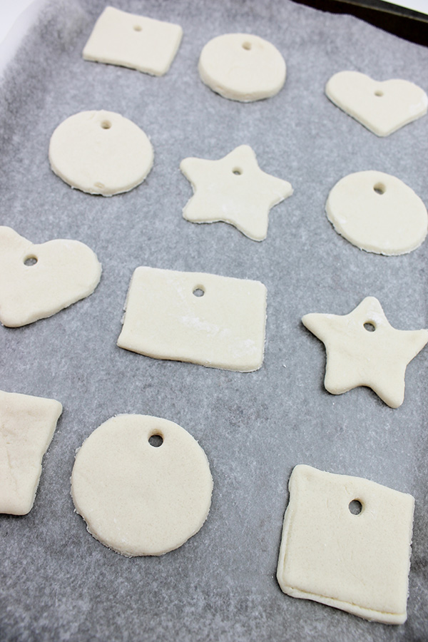 how to make salt dough ornaments tutorial