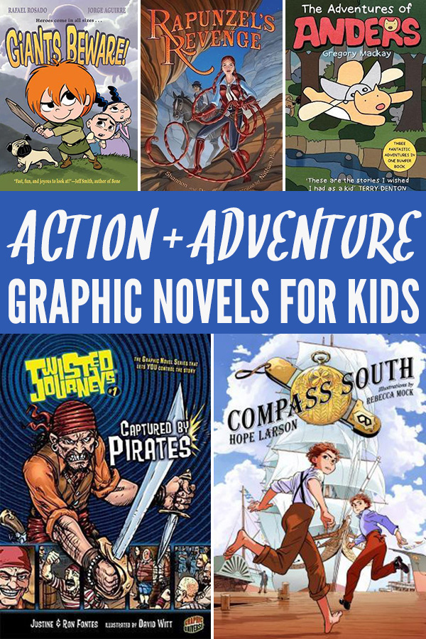 Adventure Graphic Novels for Kids
