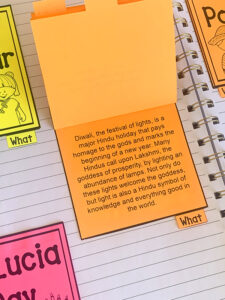 Holidays Around the World for Kids: Interactive Notebook & Lap Book