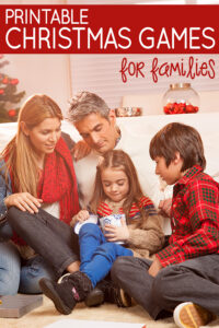 9 Printable Christmas Games. Great for Families, School Groups &amp; More